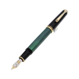 ペリカン　スーベレーンＭ６００緑縞　万年筆